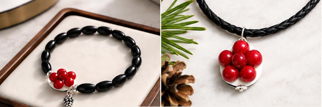 Schwarzwald-Schmuck aus Glas