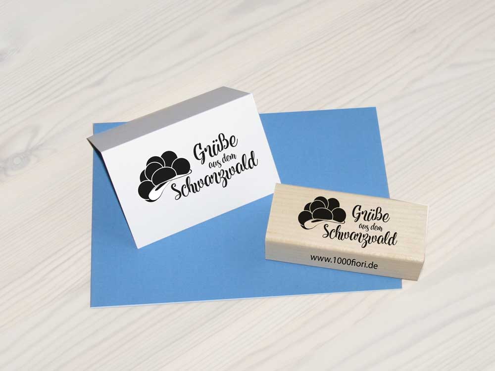 Stempel Grüße aus dem Schwarzwald