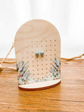 Display Ohrstecker – tropisch