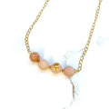 Halskette Gold, Pfirsich