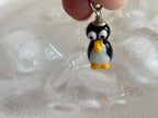 Kinderkette Pinguin aus Glas – handgefertigter Anhänger