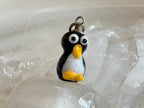 Kinderkette Pinguin aus Glas – handgefertigter Anhänger