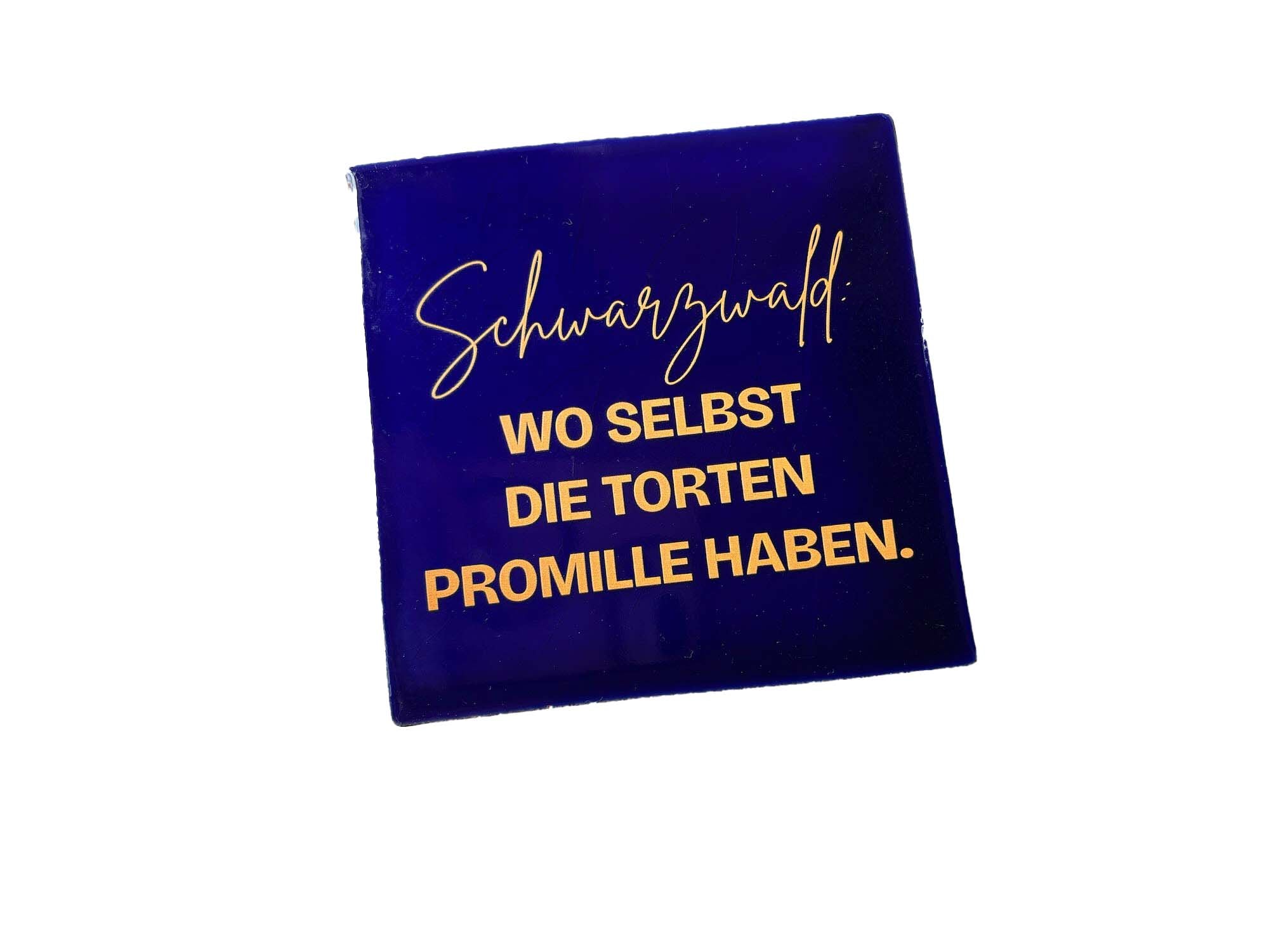Schwarzwald-Kachl | Schwarzwald wo selbst die Torten Promille haben