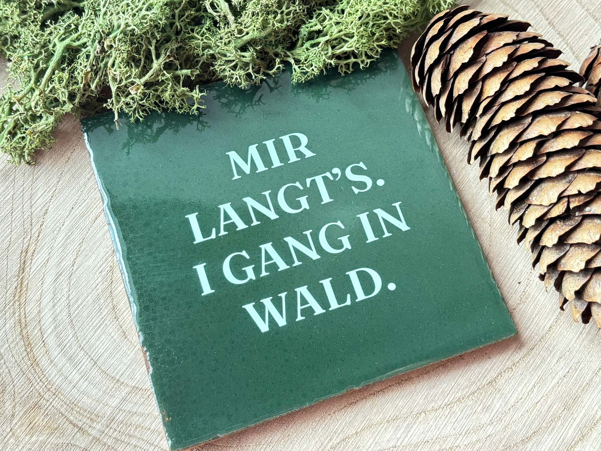 Schwarzwald-Kachl | mir langt's i gang in Wald