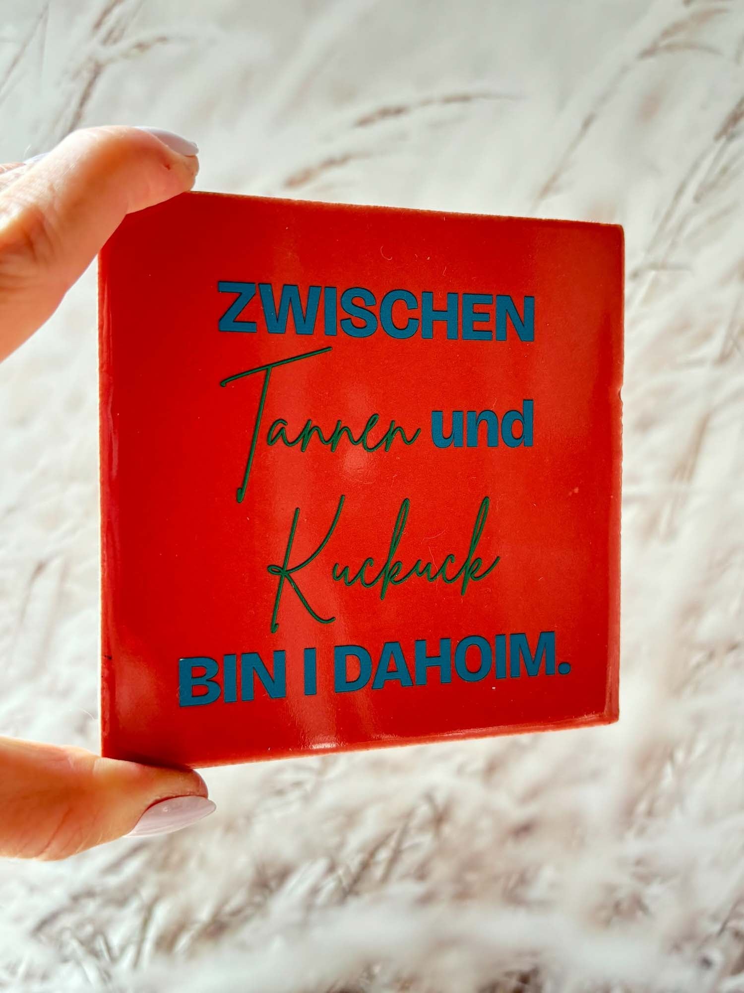 Schwarzwald-Kachl | zwischen Tannen und Kuckuck bin i dahoim