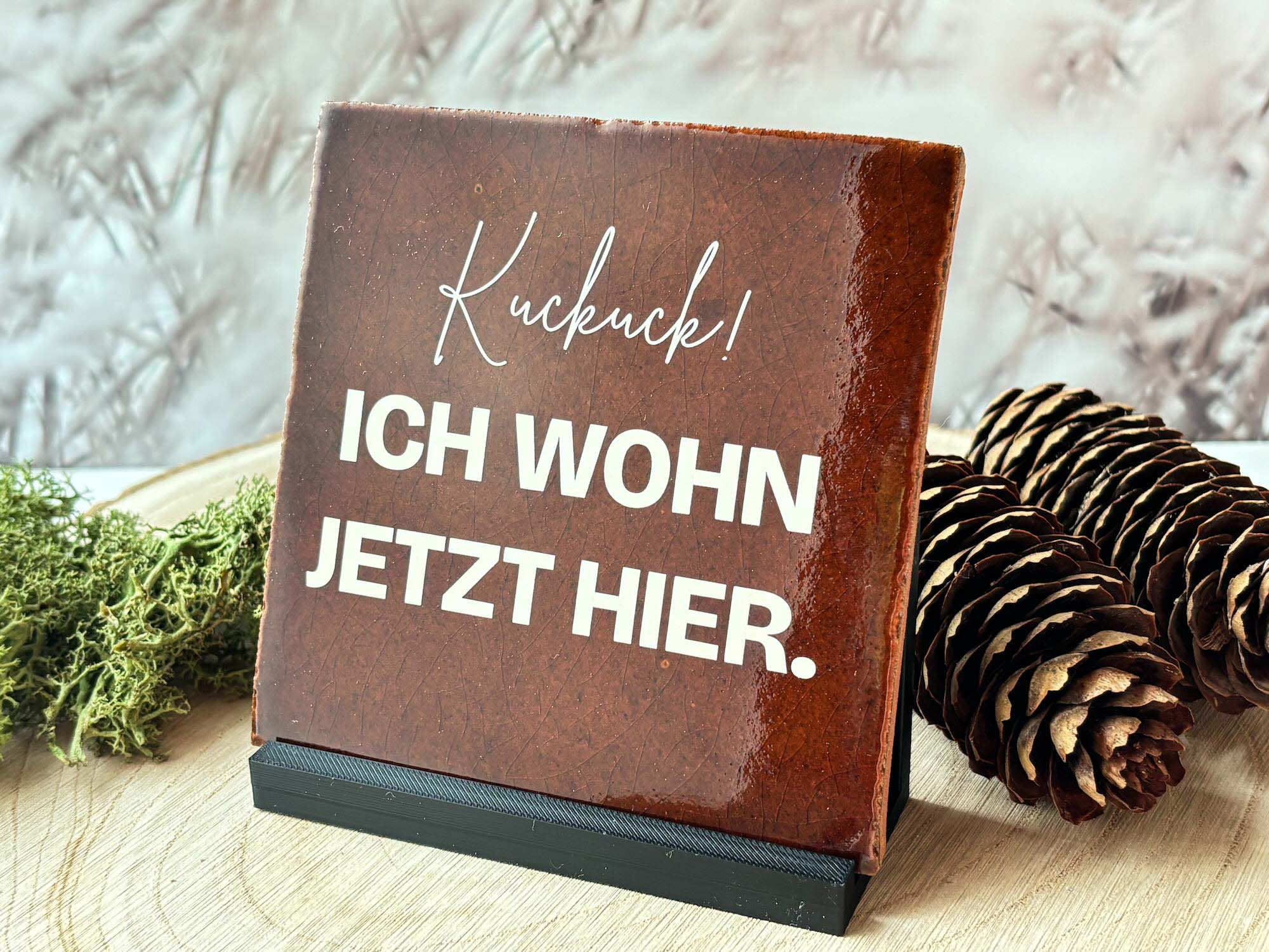 Schwarzwald-Kachl | Kuckuck ich wohn jetzt hier