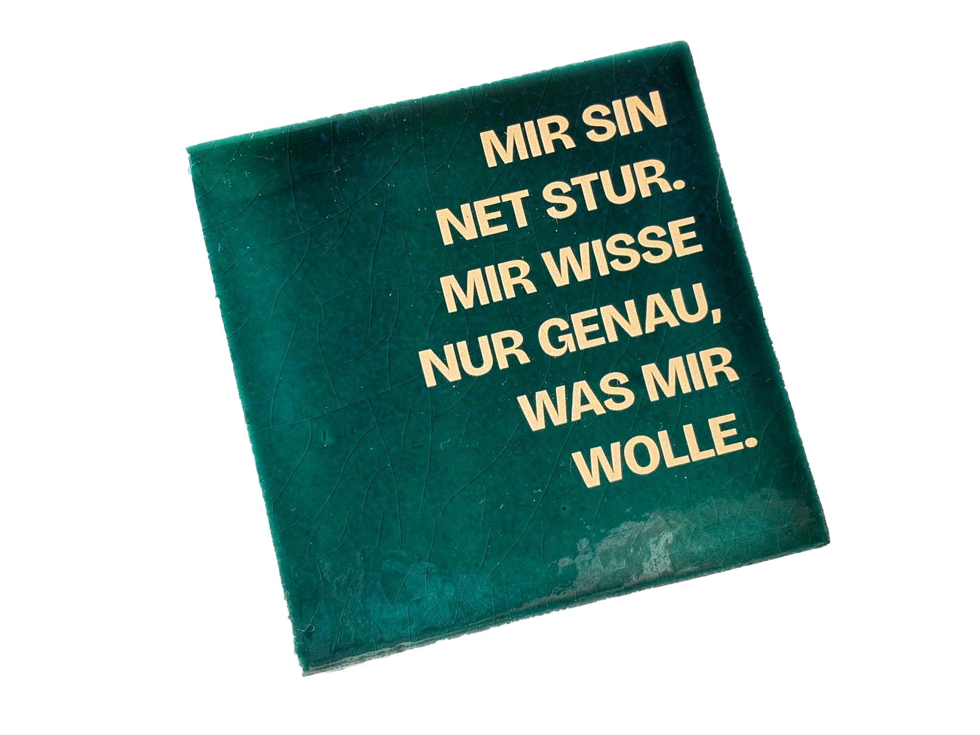 Schwarzwald-Kachl | Mir sind net stur...