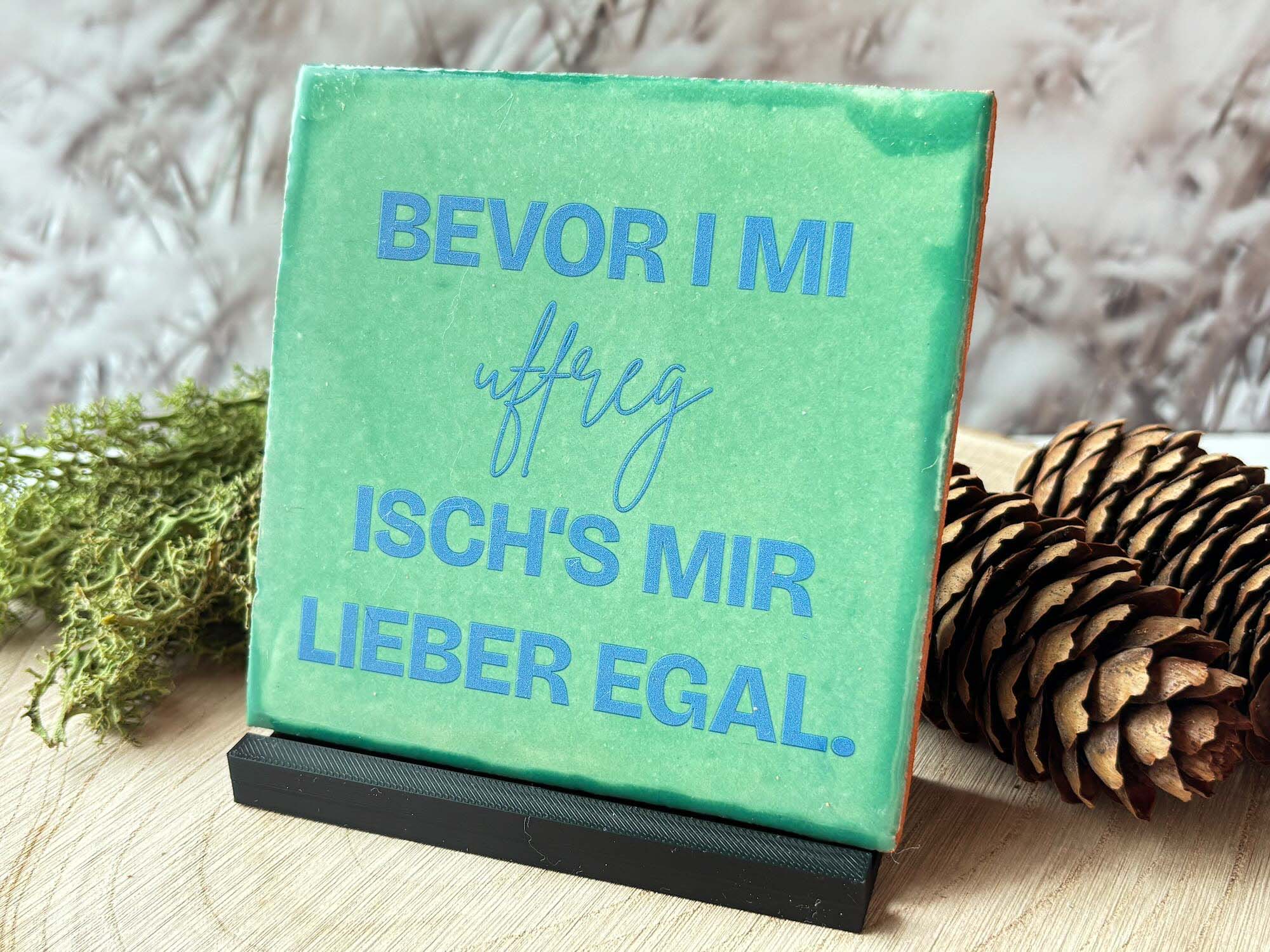 Schwarzwald-Kachl | bevor i mi uffreg isch's mir lieber egal